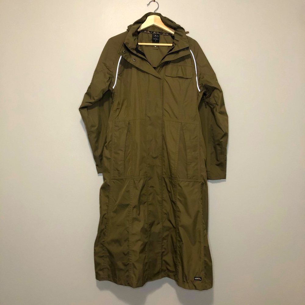 Kerrits Coach’s Equestrian Long Riding Coat Green